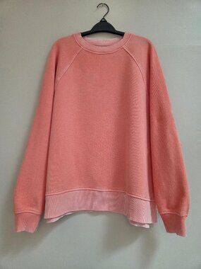 Aerie Women's XS+ Oversized French Terry Crewneck Boxy Sweatshirt Cottagecore